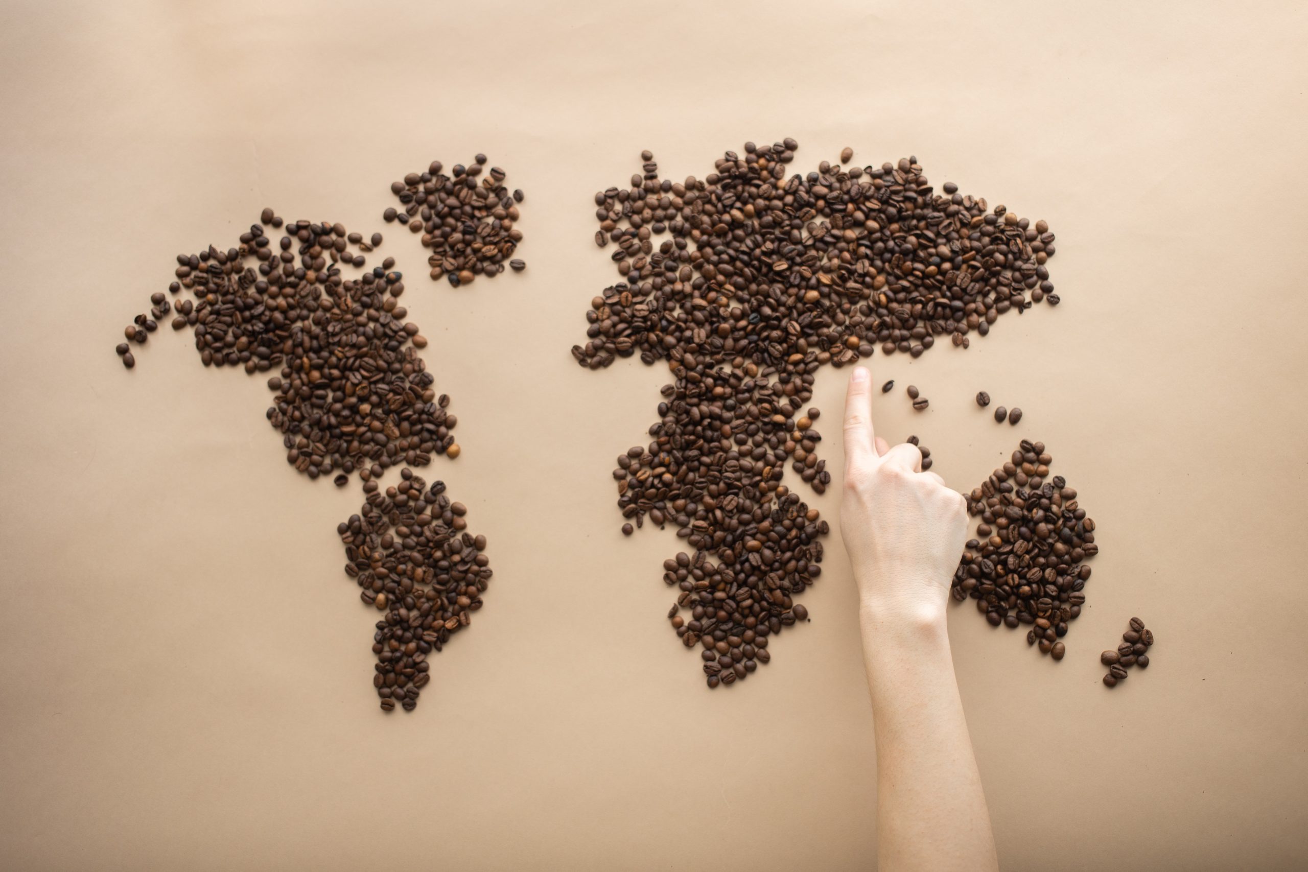 <br>Kaffeeanbaugebiete der Welt